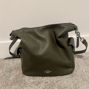 Olive Green Coach Purse
